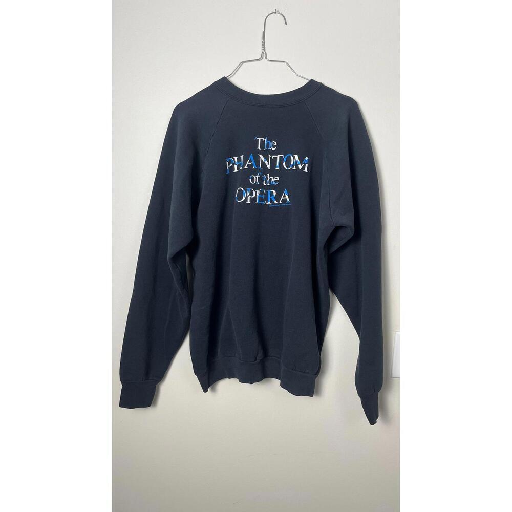 VTG 1986 PHANTOM OF THE OPERA MOVIE PROMO CREWNECK - Picture 3 of 8